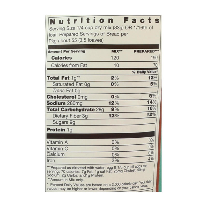 Pamela's Products - Bread Mix - Case Of 3 - 4 Lb. - GreatEagleInc