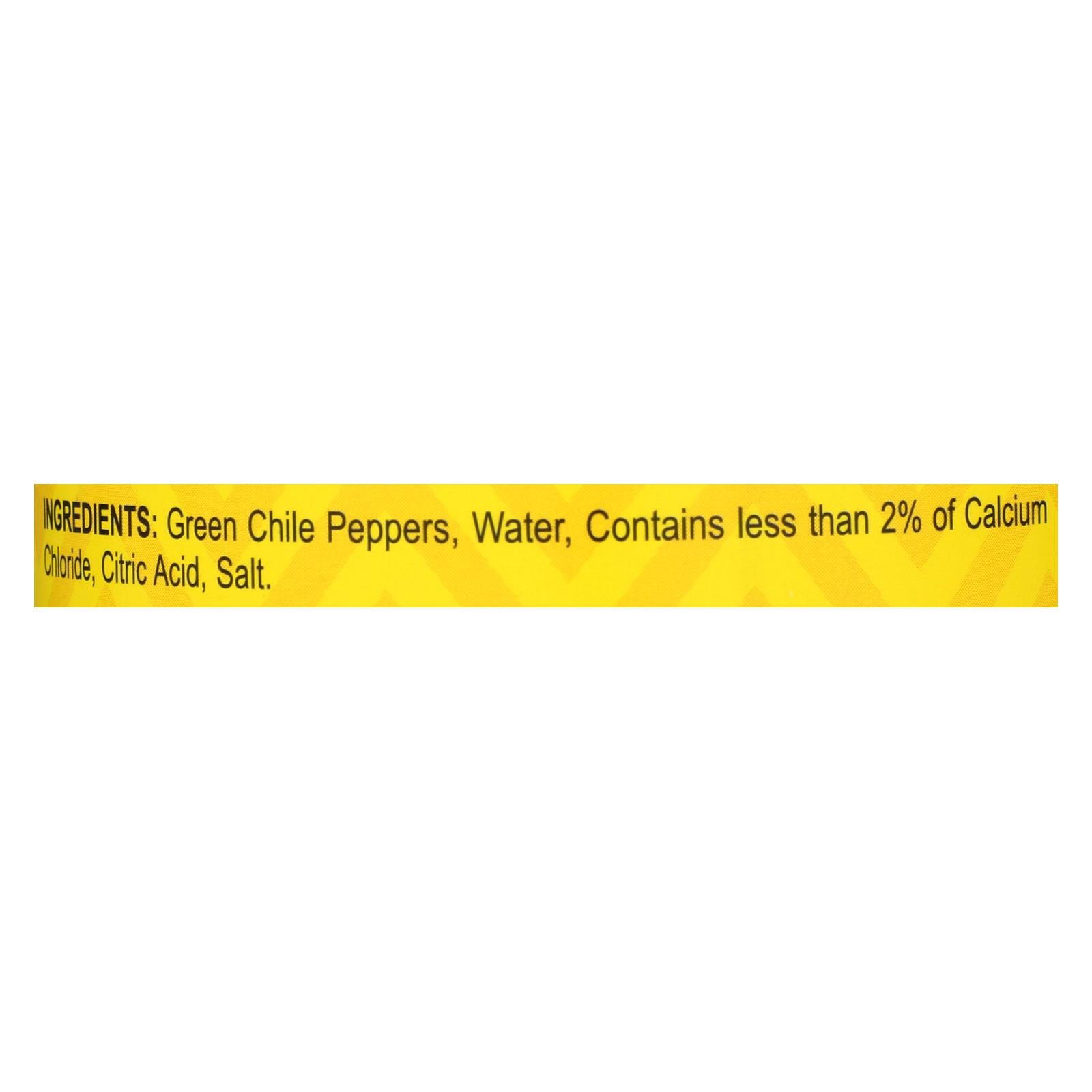 Hatch Chili Roasted Hatch Green Chile - Green Chile - Case Of 24 - 4 Oz. - GreatEagleInc