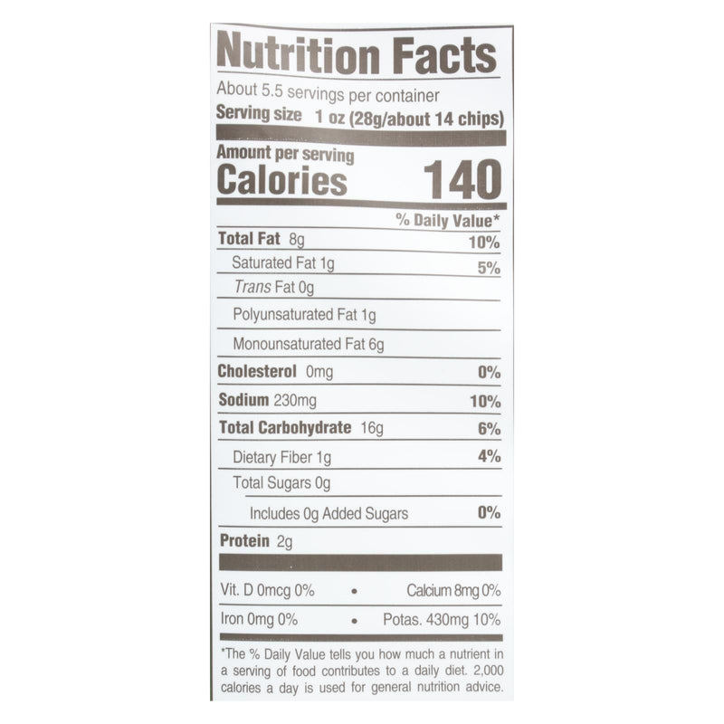 Boulder Canyon - Kettle Chips - Malt Vinegar And Sea Salt - Case Of 12 - 5.25 Oz. - GreatEagleInc