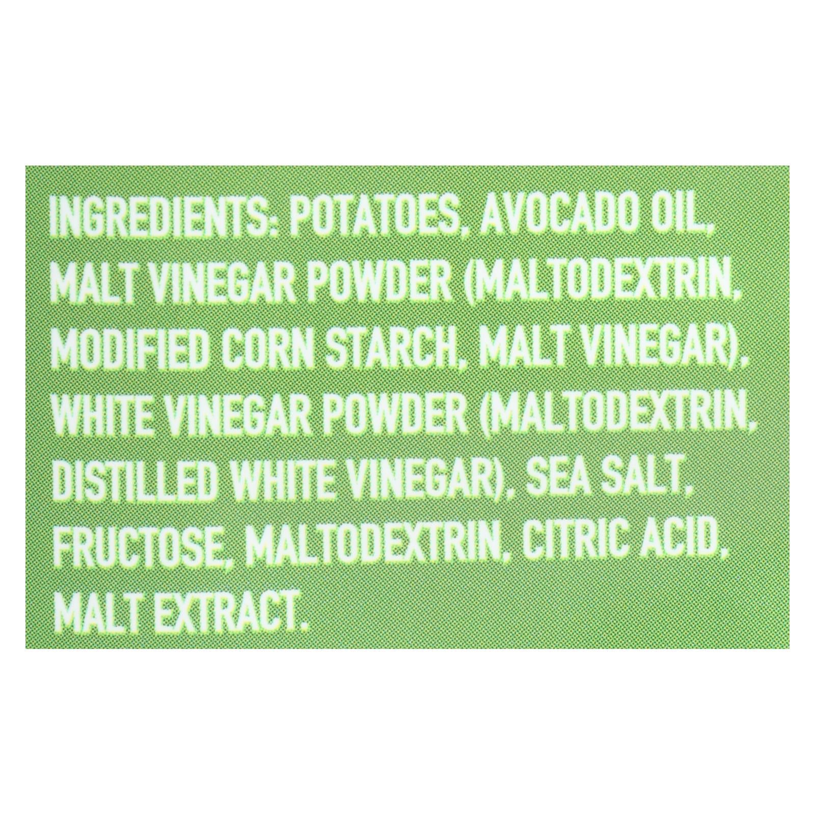 Boulder Canyon - Kettle Chips - Malt Vinegar And Sea Salt - Case Of 12 - 5.25 Oz. - GreatEagleInc