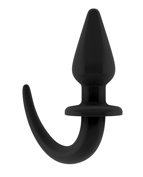 Shots Ouch Puppy Play Tail Butt Plug - Black - GreatEagleInc