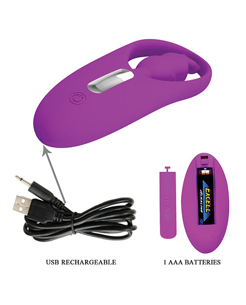 Pretty Love Wild Rabbit Panty Vibe W/free Panty - Fuchsia - GreatEagleInc