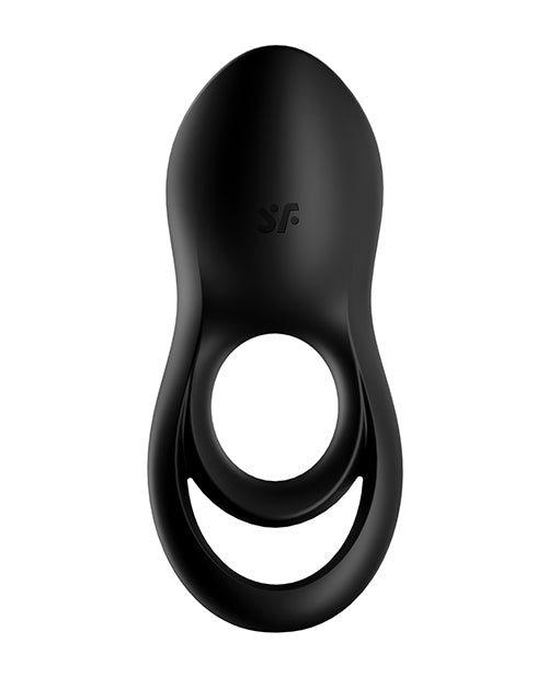Satisfyer Legendary Duo Ring Vibrator - Black - GreatEagleInc