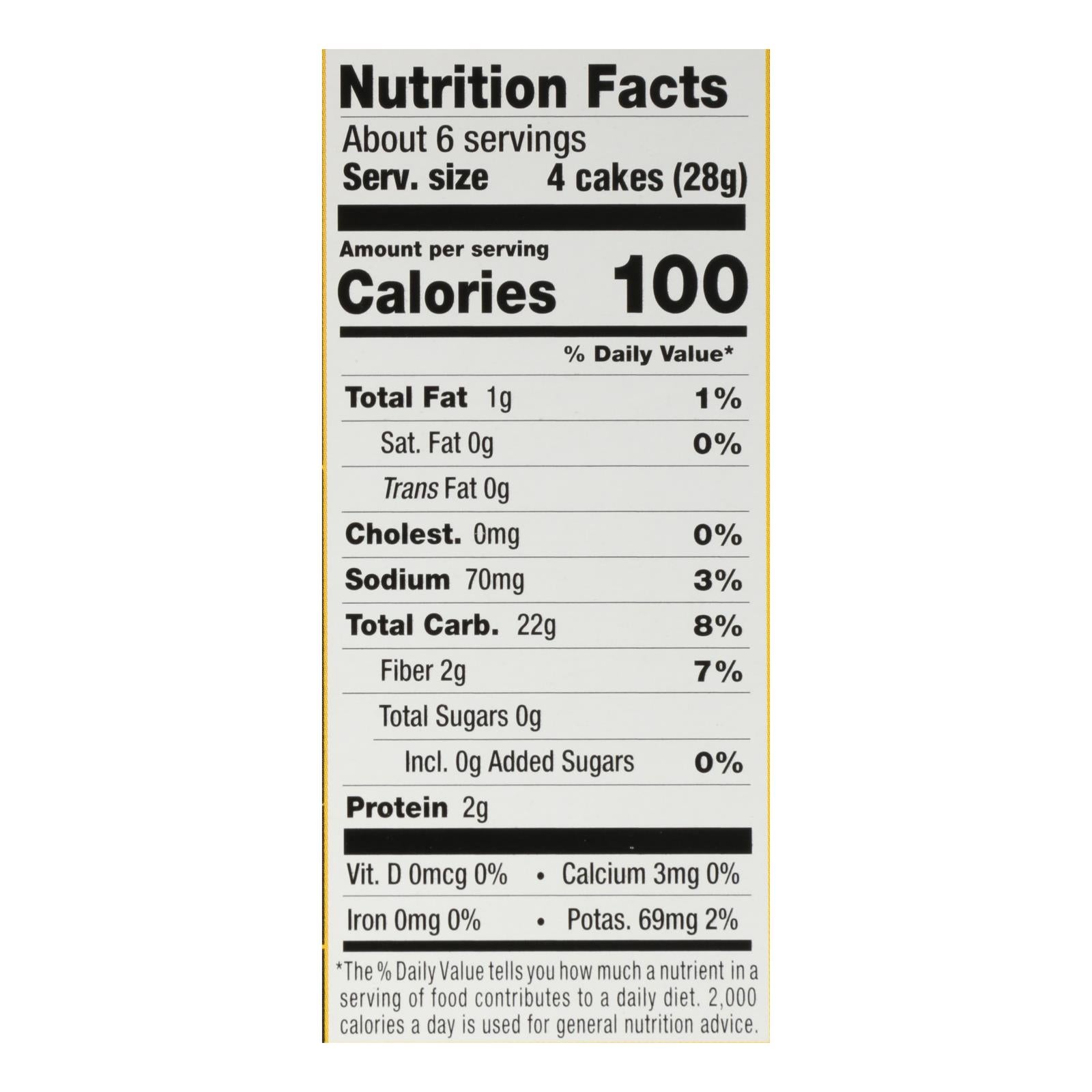 Lundberg Family Farms - Rice Ck Black Pepp Thin - Case Of 6-6 Oz - GreatEagleInc