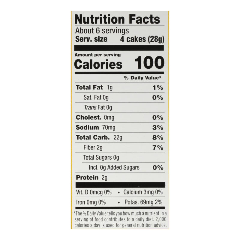 Lundberg Family Farms - Rice Ck Black Pepp Thin - Case Of 6-6 Oz - GreatEagleInc