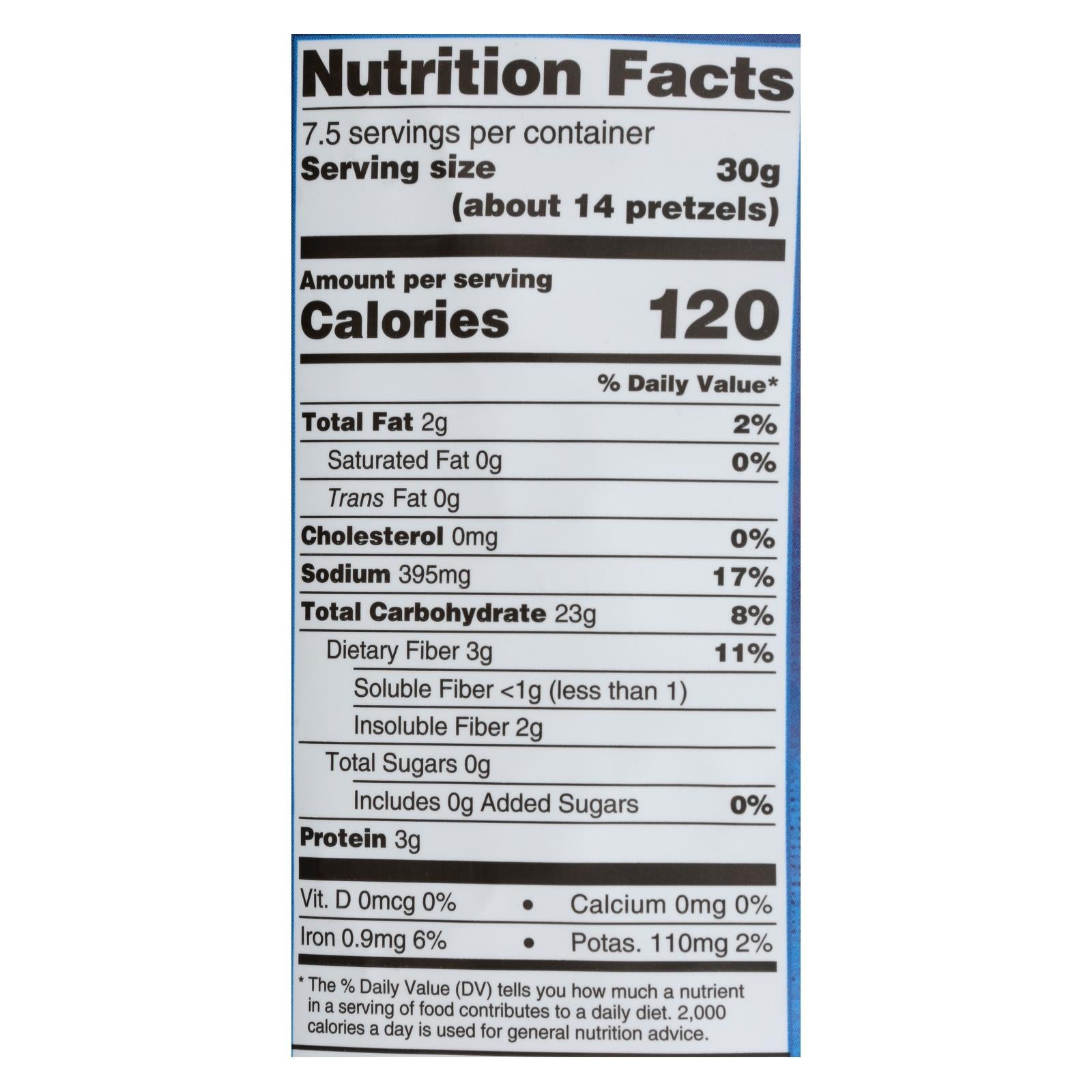 Unique Pretzels - Sprouted Shells - Original Sea Salt - Case Of 12 - 8 Oz. - Eco-Friendly Home & Grocery