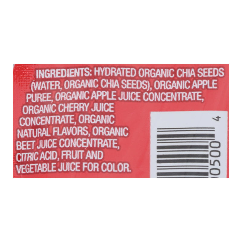 Mamma Chia Organic Chia Squeeze - Cherry Beet - Case Of 16 - 3.5 Oz - Eco-Friendly Home & Grocery
