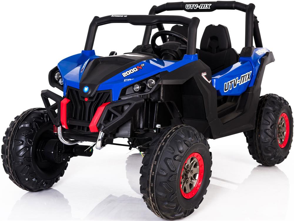 Mini Moto Utv 4x4 12v Blue (2.4ghz Rc)