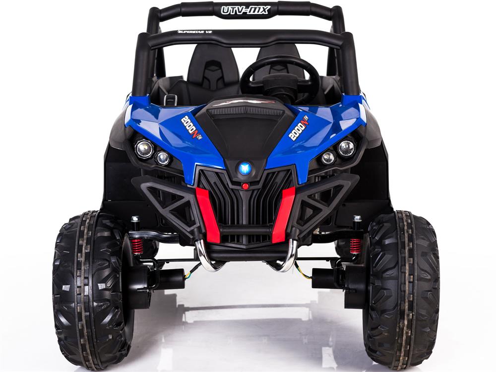 Mini Moto Utv 4x4 12v Blue (2.4ghz Rc)