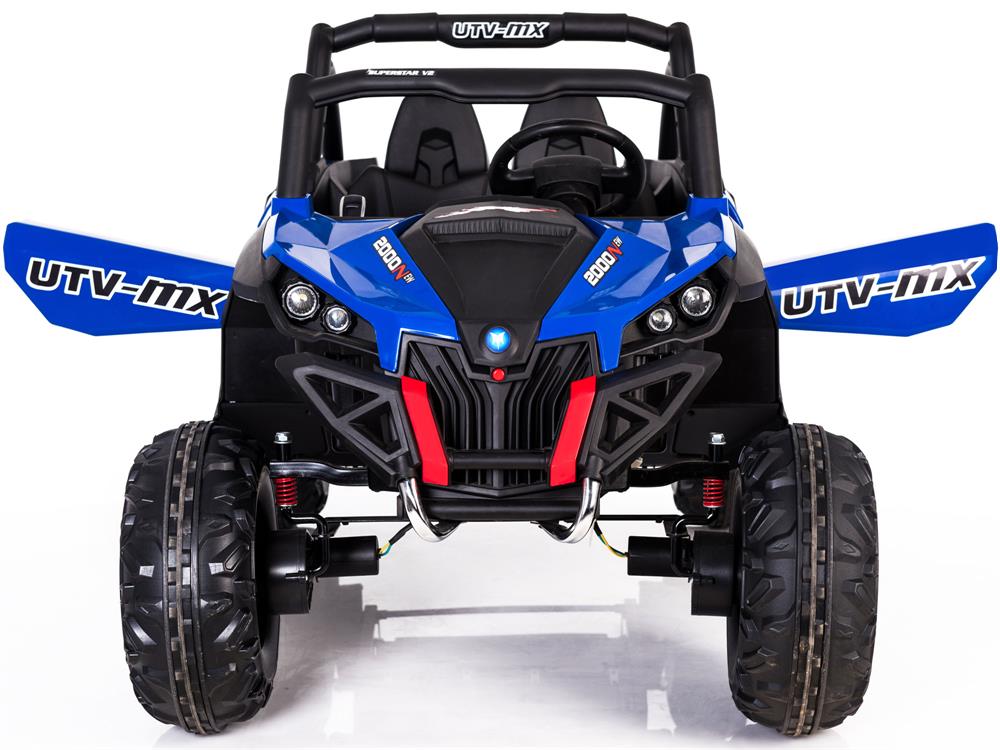Mini Moto Utv 4x4 12v Blue (2.4ghz Rc)
