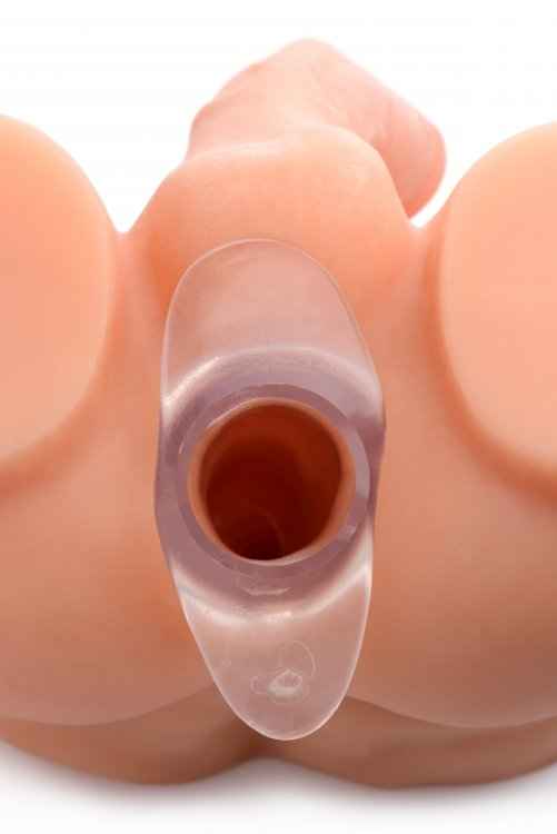 Master Series Clear View Hollow Anal Plug