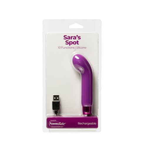 Sara's Spot Rechargeable Bullet W/g Spot Sleeve - 10 Functions - GreatEagleInc