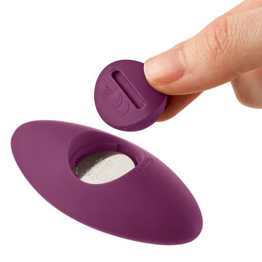 Cloud 9 Panty Pleasures Magnetic Panty Vibe Plum - GreatEagleInc