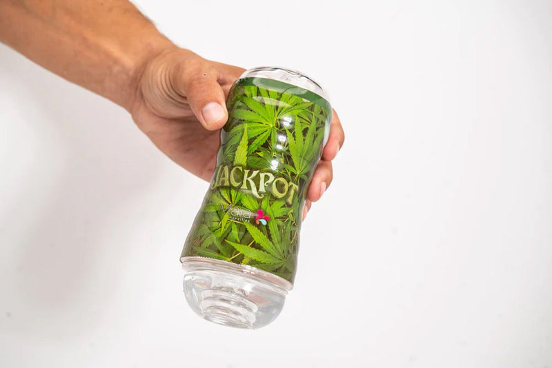 Jackpot Cannabis Crystal Clear Stroker - GreatEagleInc