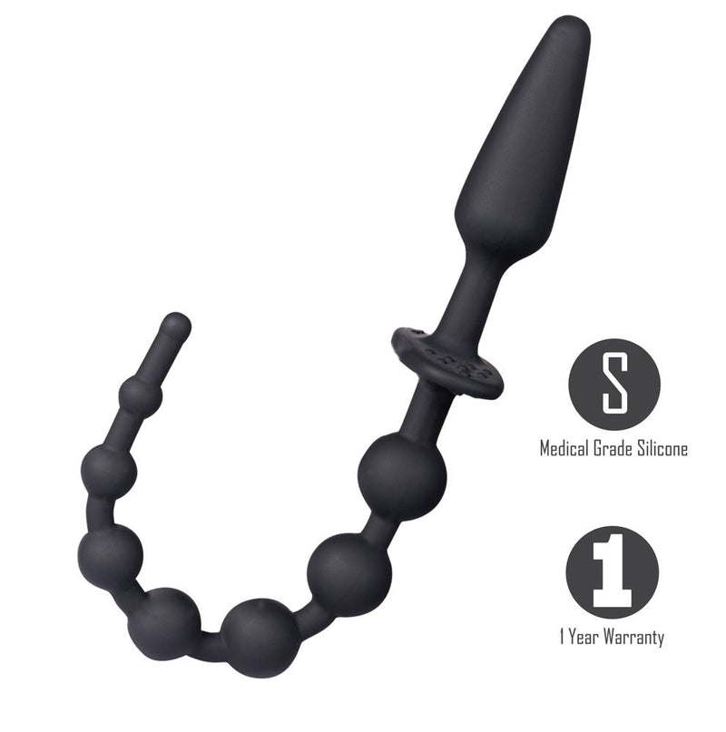 Sorra 2-ended Anal Beads & Plug - GreatEagleInc