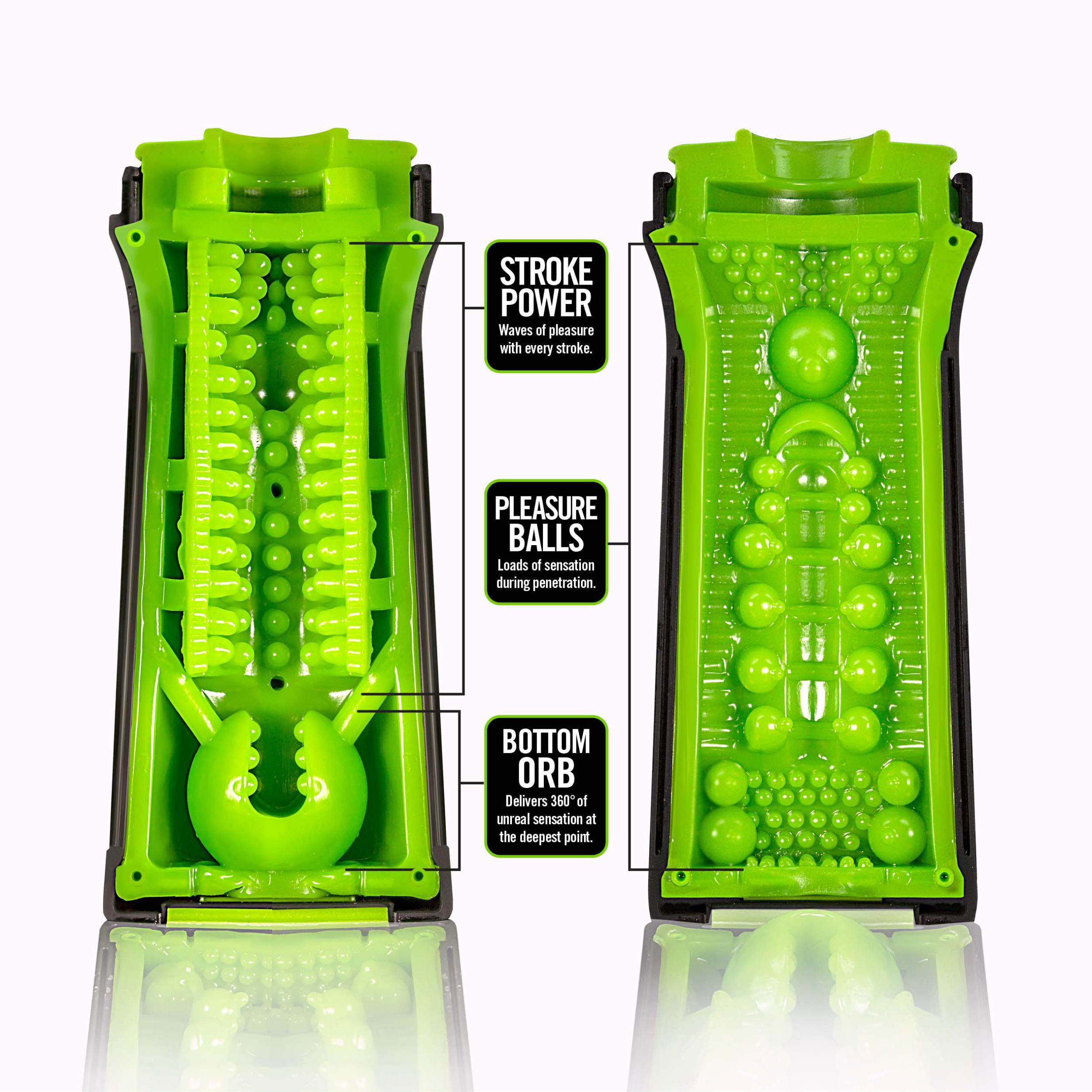 M for Men - M2 - Male Masturbator Cup - Black - GreatEagleInc