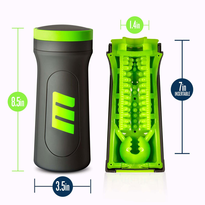 M for Men - M2 - Male Masturbator Cup - Black - GreatEagleInc