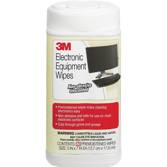 3M Premoistened Electronic Cleaning Wipes - Computers & Electronics