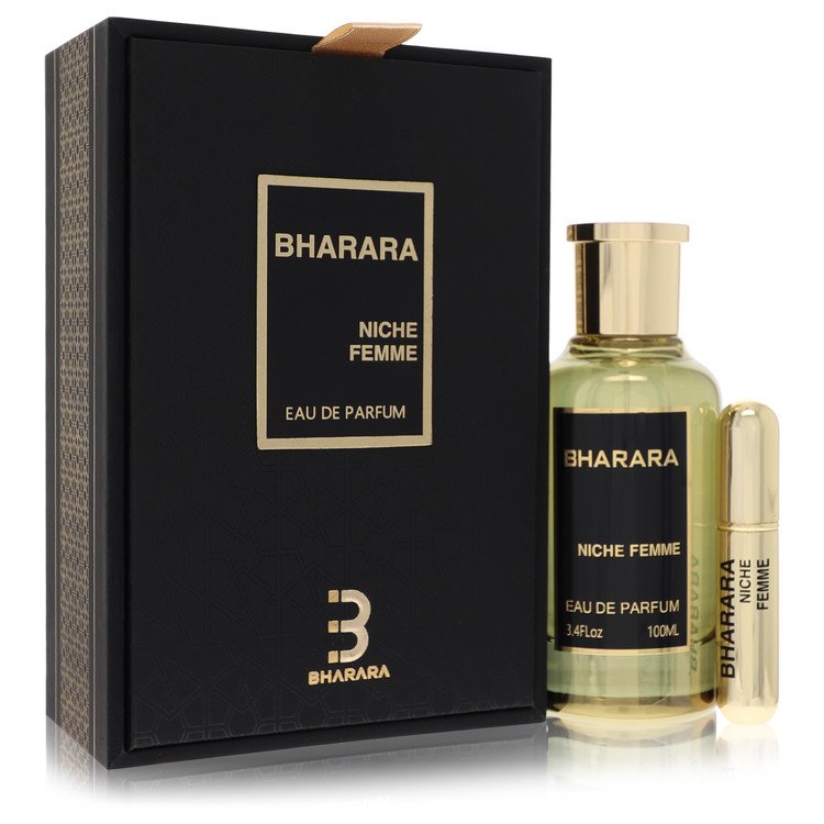 Bharara Niche Femme by Bharara Beauty Eau De Parfum Spray + Refillable Travel Spray 3.4 oz for Women - GreatEagleInc
