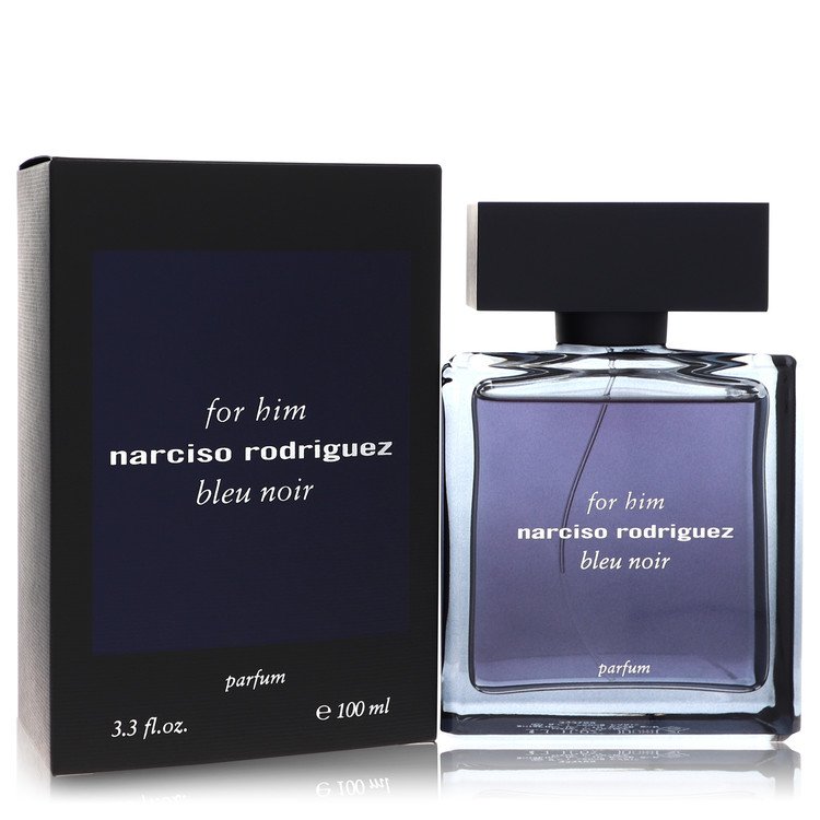 Narciso Rodriguez Bleu Noir by Narciso Rodriguez Parfum Spray 3.3 oz for Men - GreatEagleInc