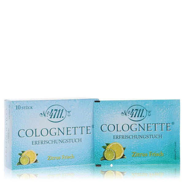 4711 Colognette Refreshing Lemon by 4711 Box Of 10 Refreshing Tissues -- for Men Default Title