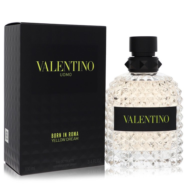 Valentino Uomo Born In Roma Yellow Dream by Valentino Eau De Toilette Spray 3.4 oz for Men Default Title