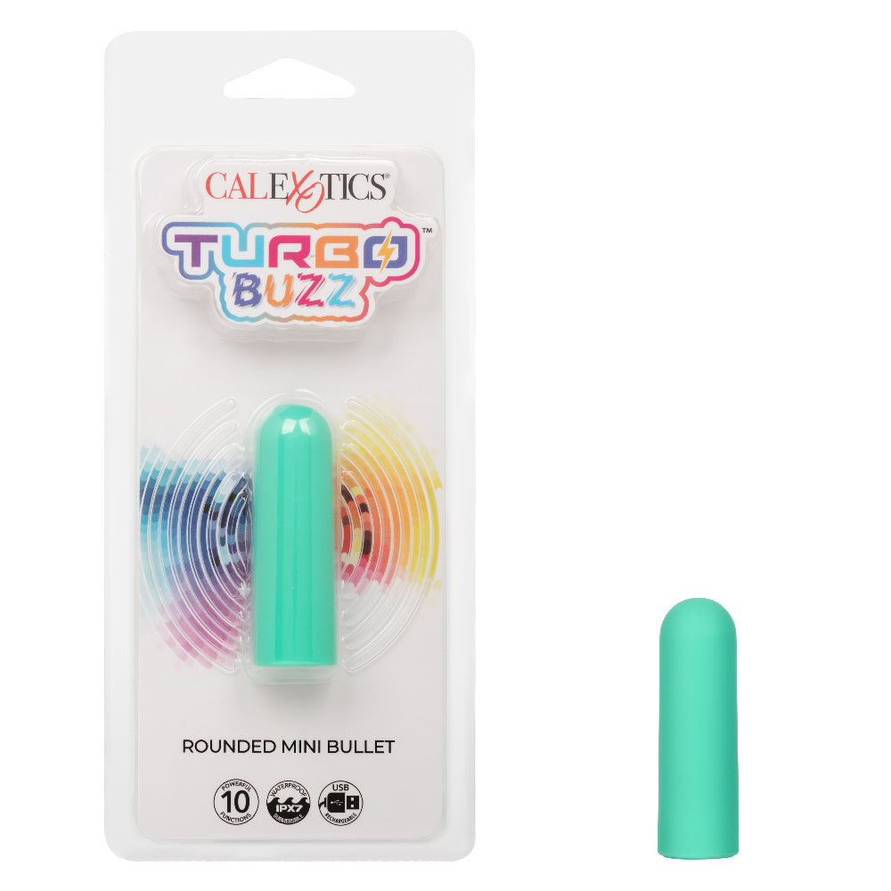 Turbo Buzz Rounded Mini Bullet - Green - GreatEagleInc