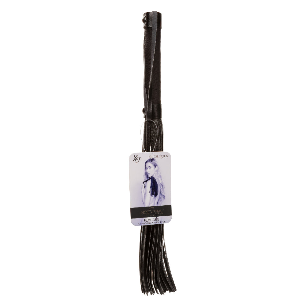 Nocturnal Collection Flogger - Black - GreatEagleInc