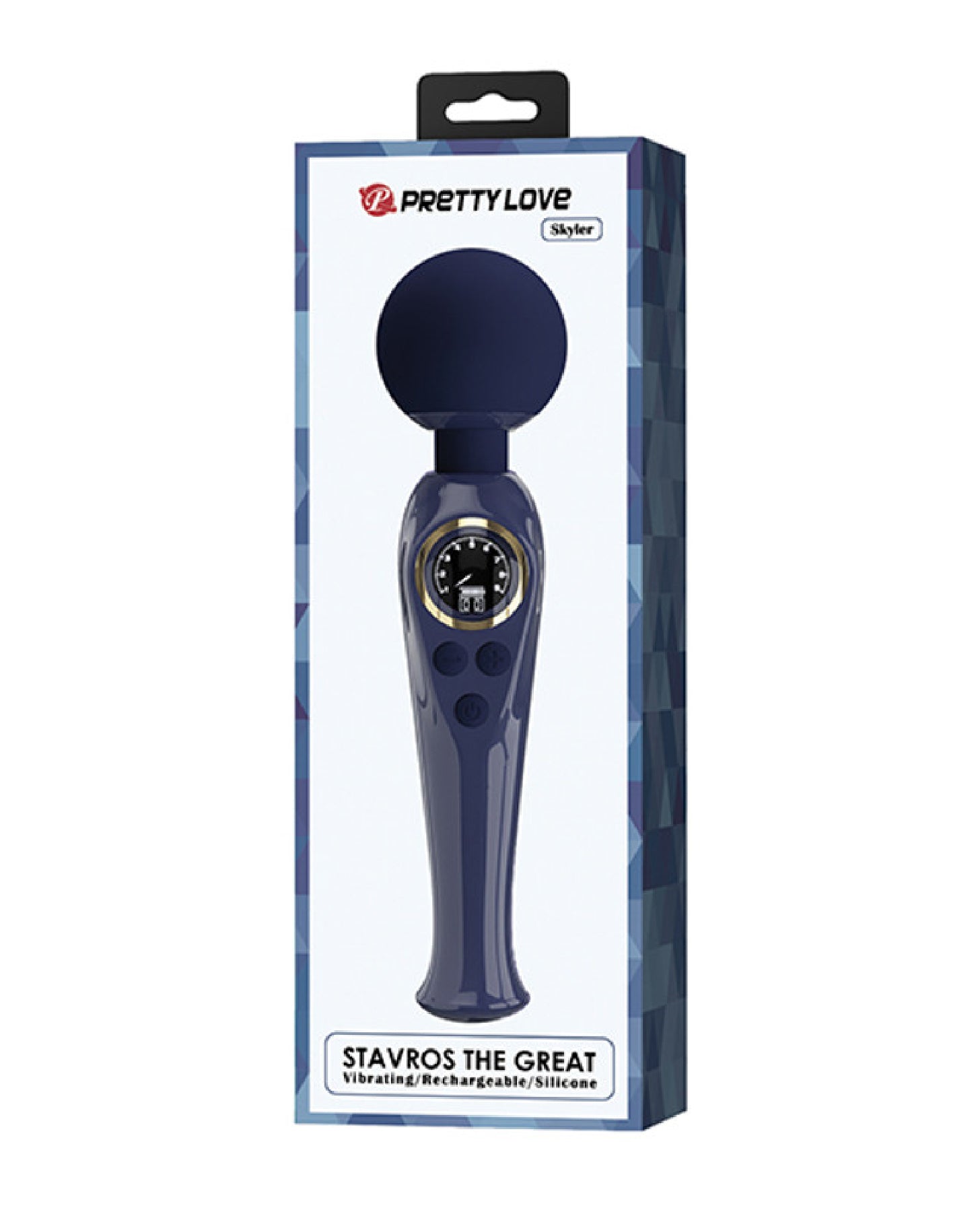 Skylar - Led Digital Display Wand - Blue - GreatEagleInc