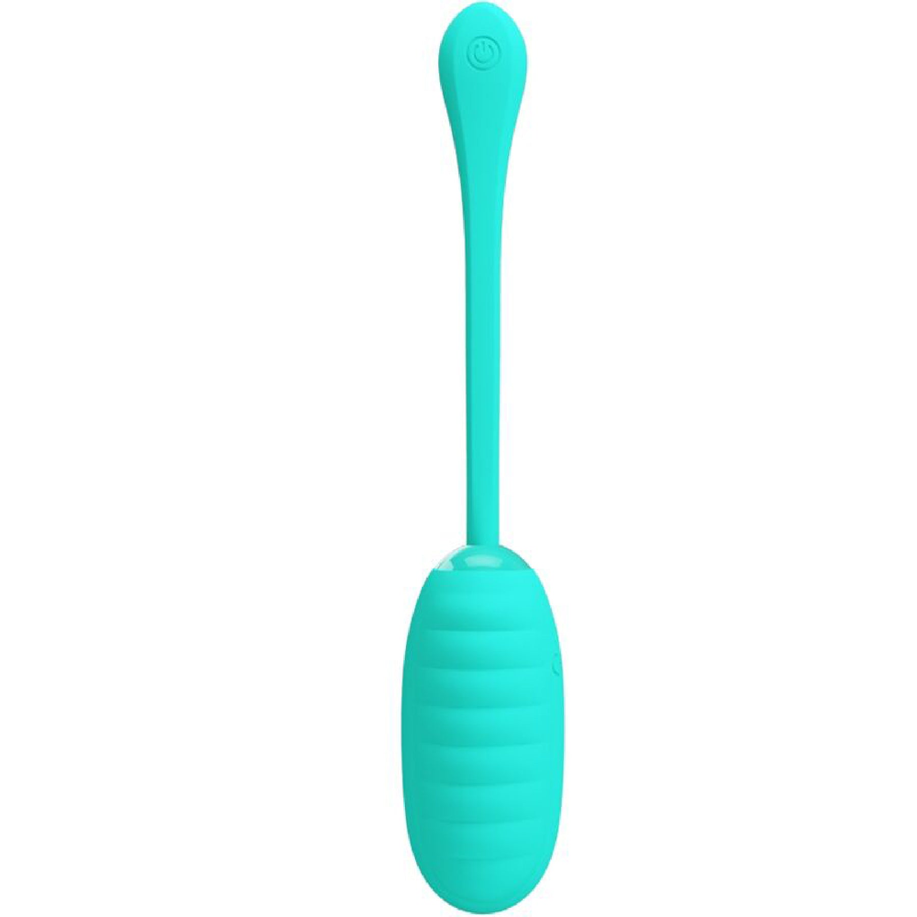 Kirk Rechargeable Vibrating Egg - Turquoise - GreatEagleInc