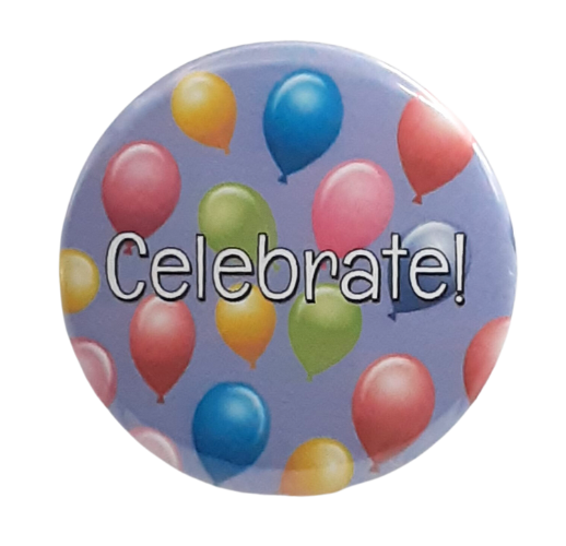 Celebrate - 4 / 2.25 inch - Unisex Fashion
