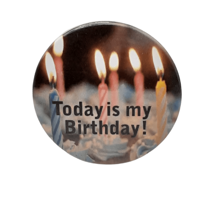 Candle Birthday - 4 / 2.25 inch - Unisex Fashion