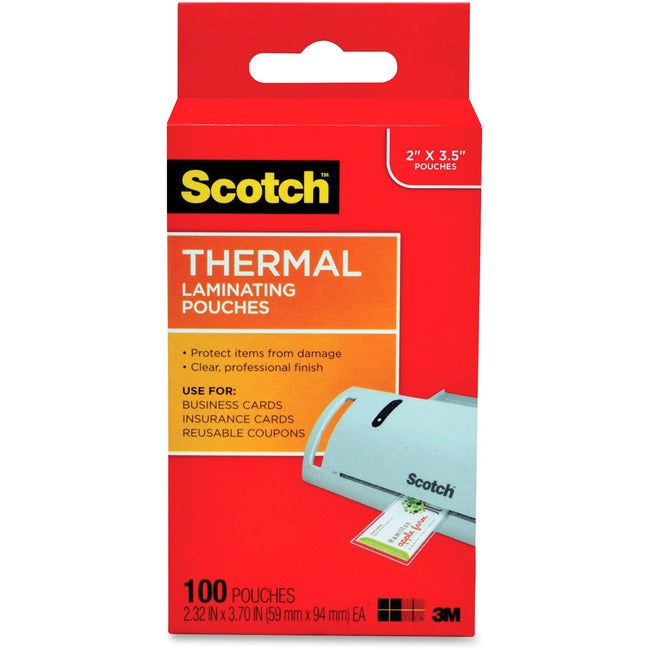 Scotch Thermal Laminating Pouches - GreatEagleInc