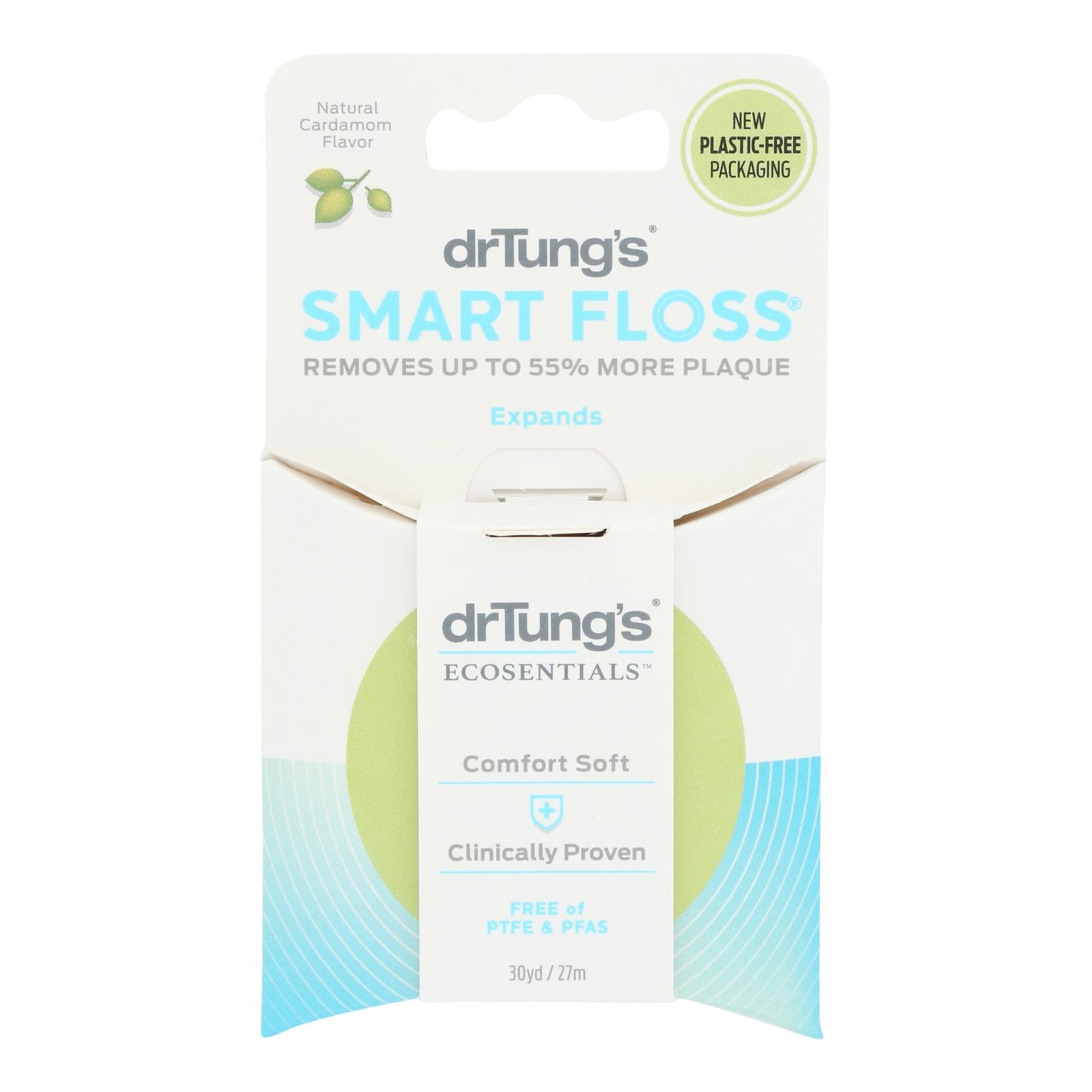 Dr. Tungs Smart Floss - 30 Yards - Case Of 6 - GreatEagleInc