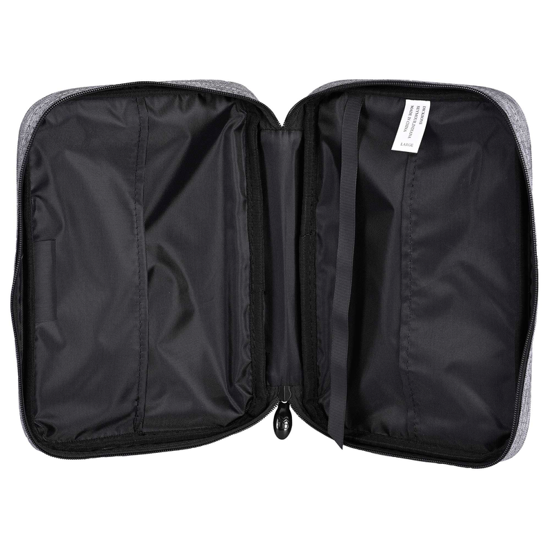 Bible Cover Heather - Black / 1 / Large Print - Bags & Wallets