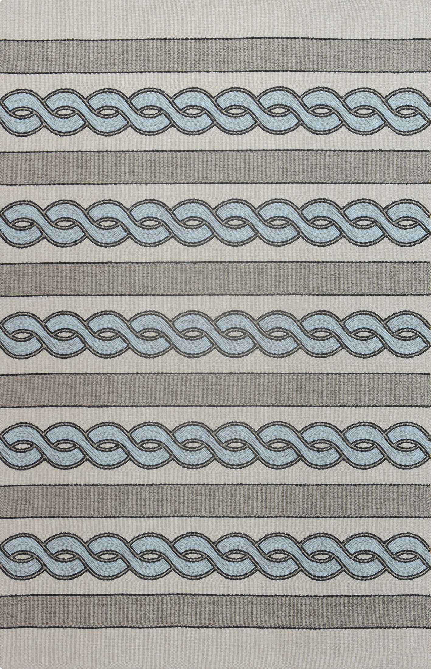 8' X 11'  Uv Treated Polypropylene Ivory Or Spa Area Rug