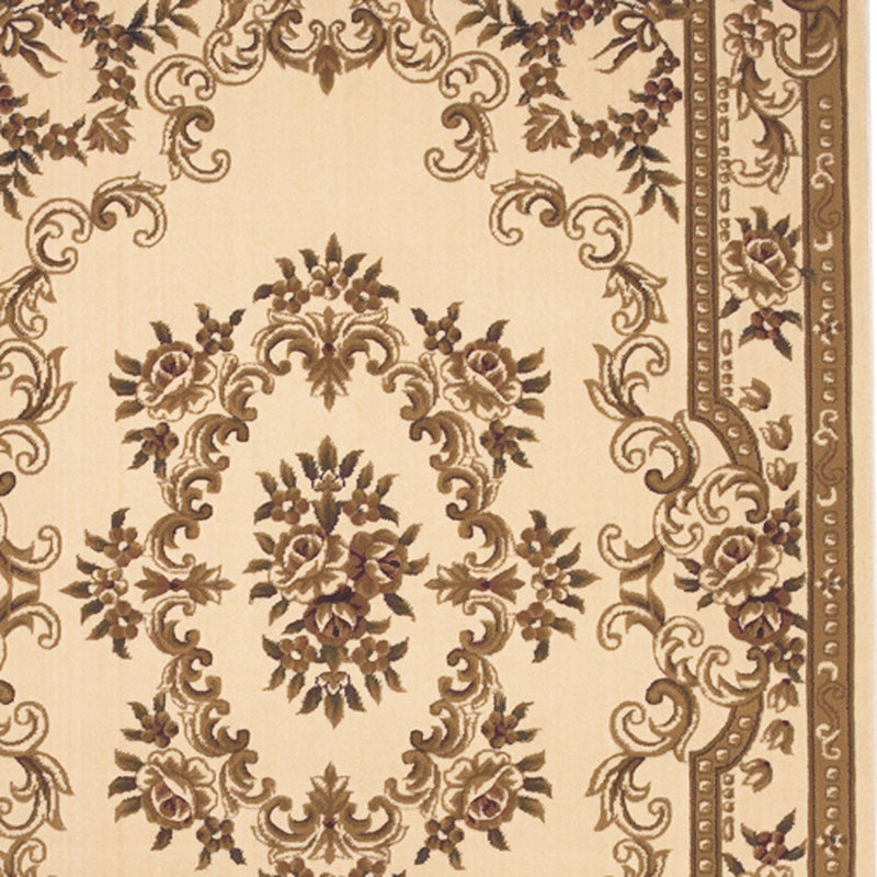 9' X 13' Polypropylene Ivory Area Rug