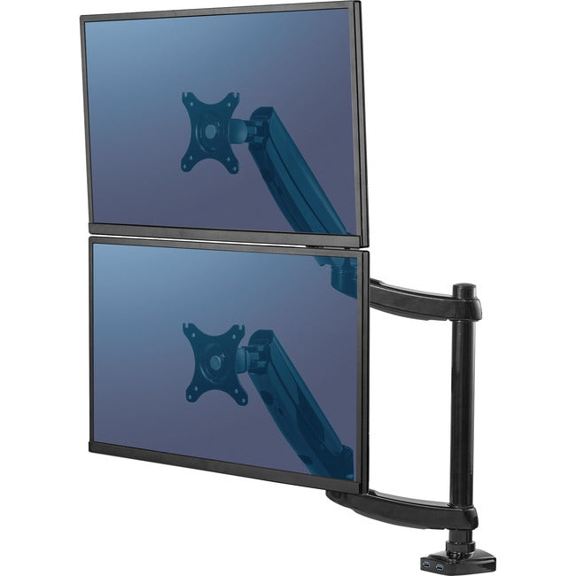 Fellowes Platinum Series Dual Stacking Monitor Arm - GreatEagleInc