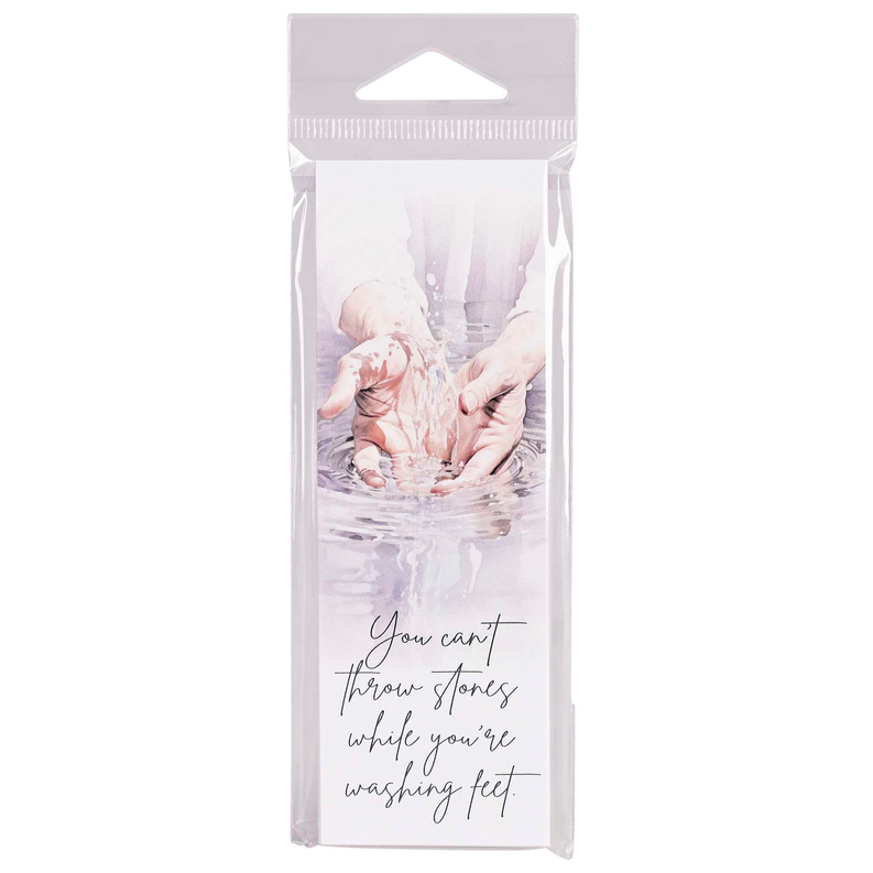Bookmark You Cannot Throw 2x6 12-Pack - WHT / 6 - Religious Jewelry
