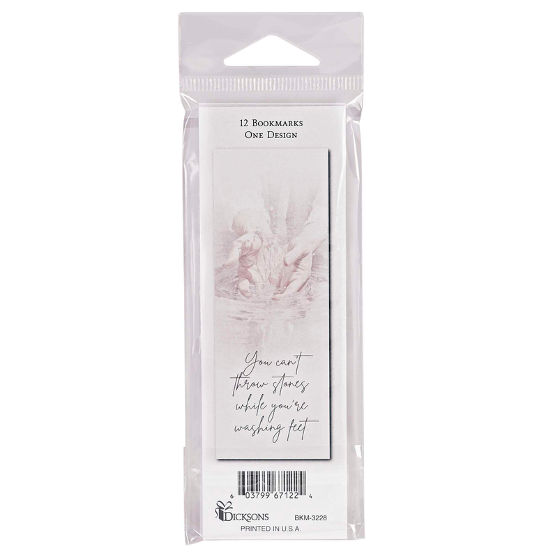Bookmark You Cannot Throw 2x6 12-Pack - WHT / 6 - Religious Jewelry
