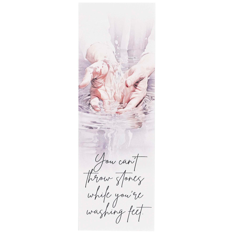 Bookmark You Cannot Throw 2x6 12-Pack - WHT / 6 - Religious Jewelry