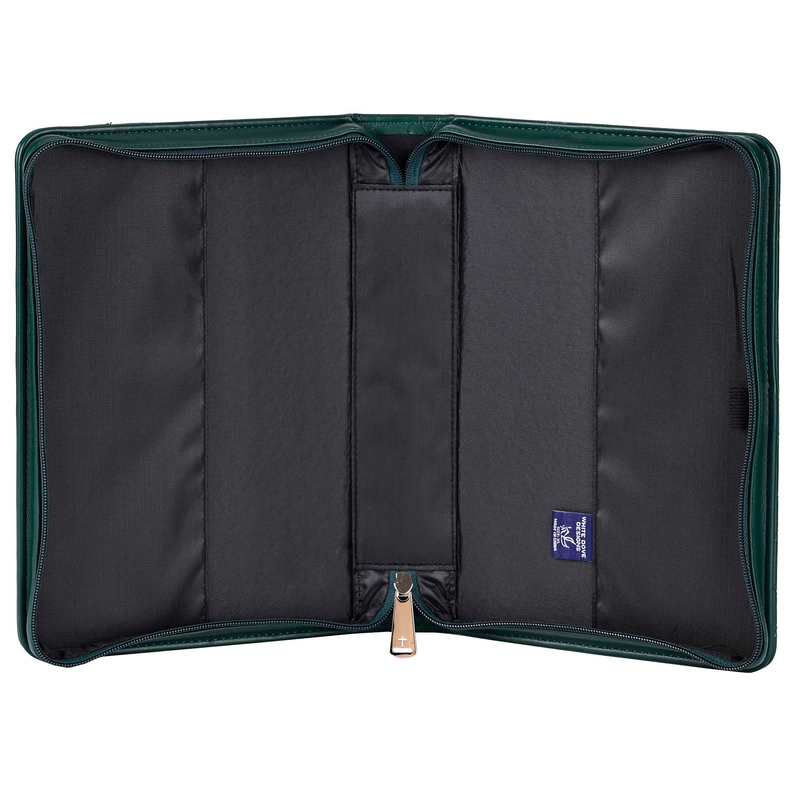Bible Case Quilted Be Still Green XLarge - GRN / 1 - Religious Jewelry