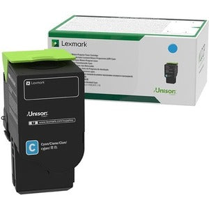 Lexmark Unison Toner Cartridge - Cyan - GreatEagleInc