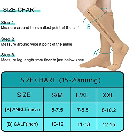 Compression Sock With Zip - GreatEagleInc