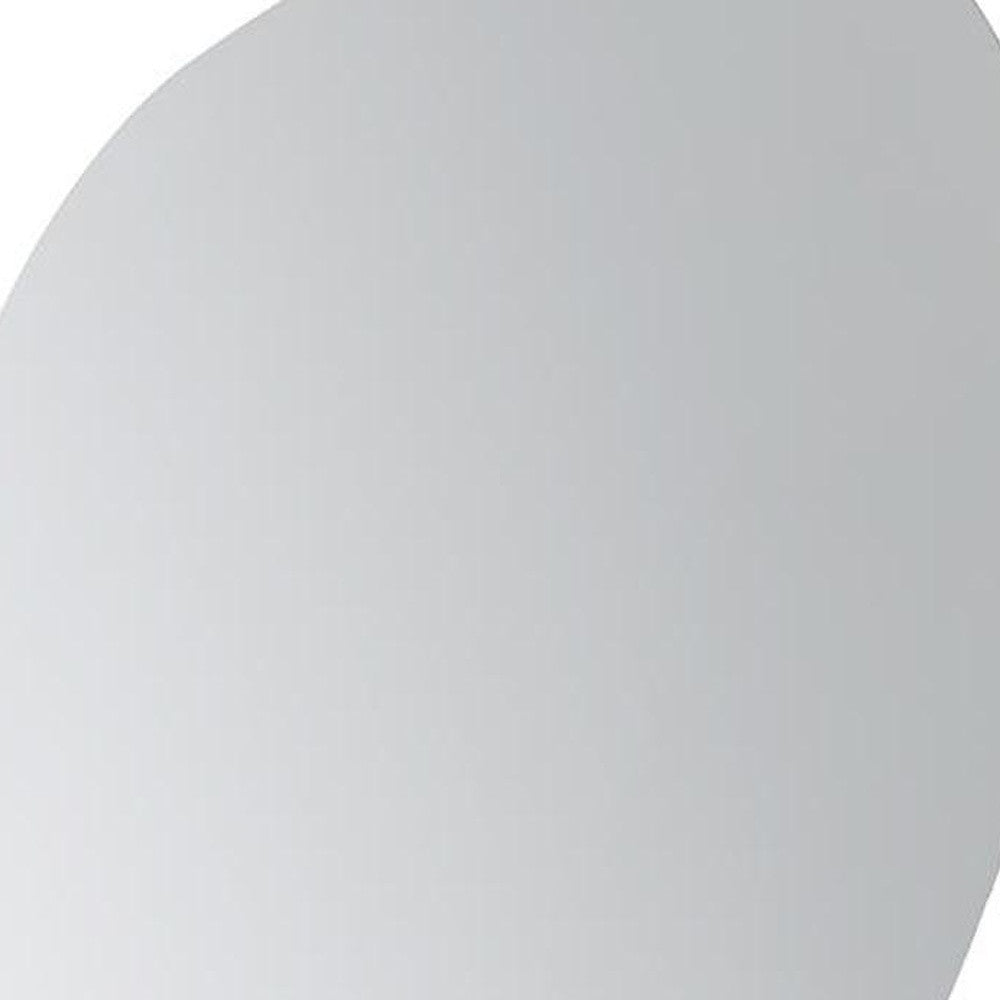 40" Gold Iron Framed Accent Mirror - Bed & Bath