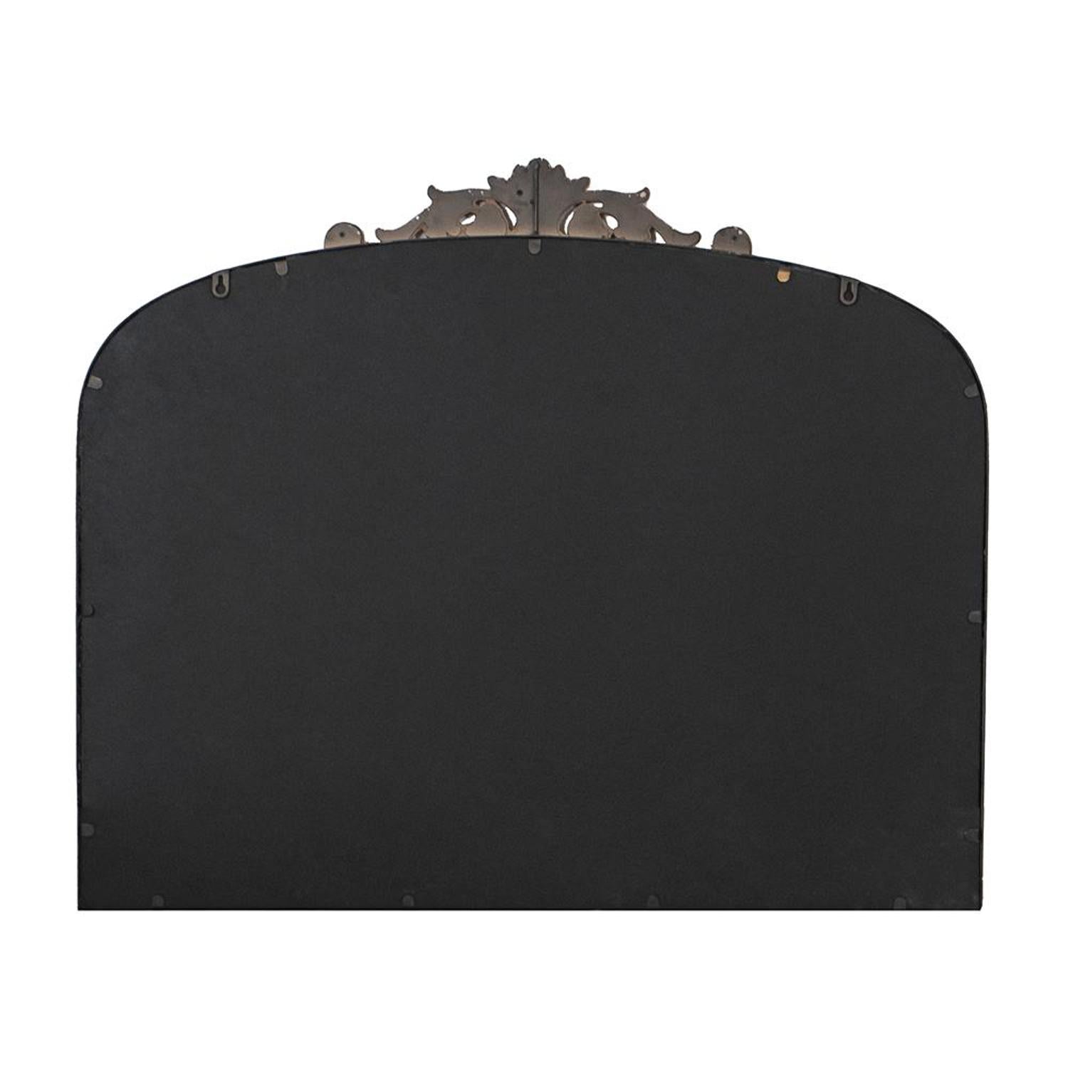 31" Gold Arch Iron Framed Accent Mirror - Bed & Bath