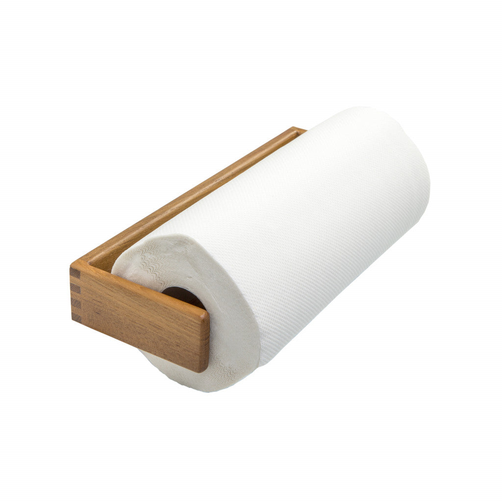 Wall Mounted 12.25 " Wood Paper Towel Holder - Kitchen & Dining