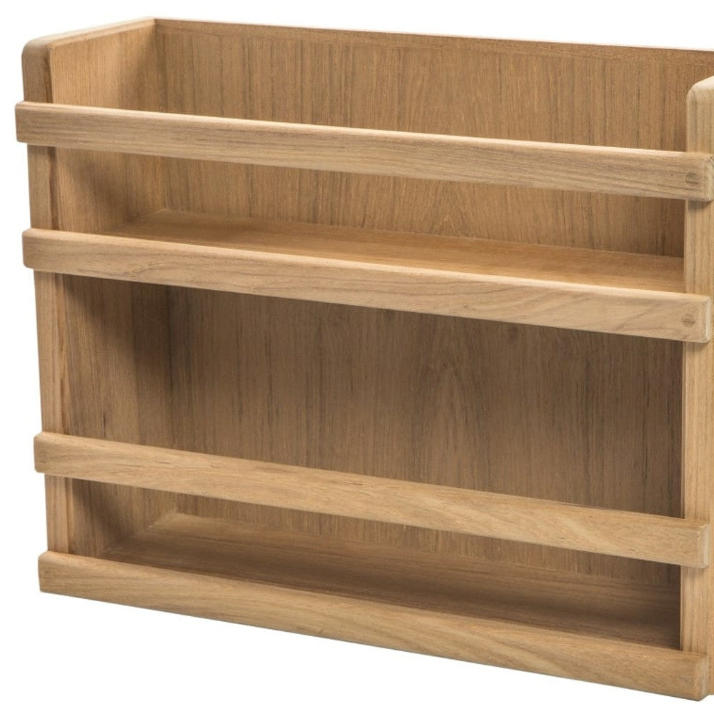 Wall Mounted 13.13 " Wood Spice Rack - Kitchen & Dining