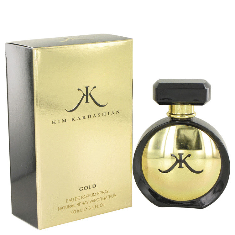 Kim Kardashian Gold by Kim Kardashian Eau De Parfum Spray 3.4 oz for Women Regular