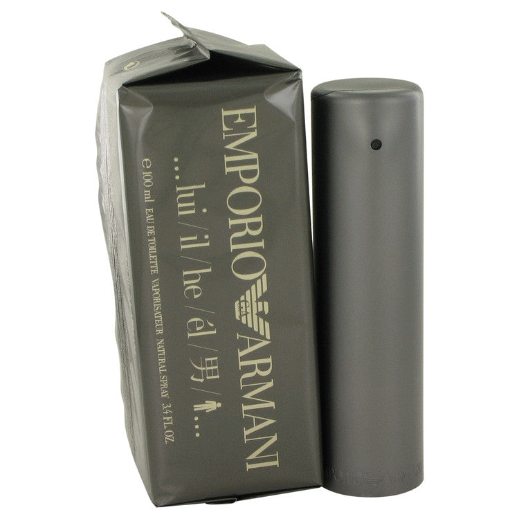 EMPORIO ARMANI by Giorgio Armani Eau De Toilette Spray for Men 3.4 Oz Regular
